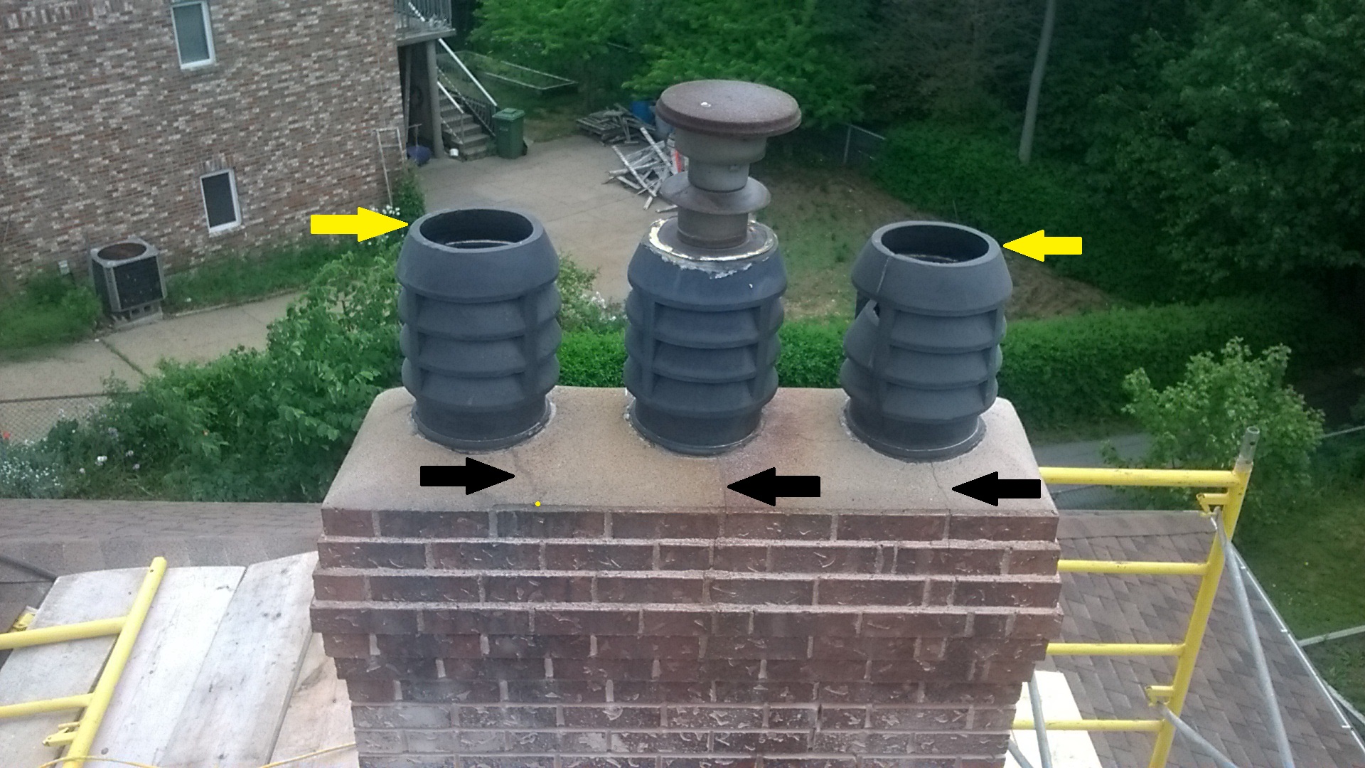 image of chimney-chimney repair services completed in Halifax-Dartmouth Regional Municipality, NS by Pro Chimney Services based in Halifax NS servicing all of the Halifax-Dartmouth Regional Municipality, Bedford, Sackville, Mount Uniacke, Windsor, Hantsport, Wolfville, Kentville, Chester, Mahone Bay, Lunenburg, Bridgewater, Liverpool, Fall River, Wellington, Enfield, Elmsdale, Brookfield, Truro, Musquodoboit Harbour & surrounding areas.